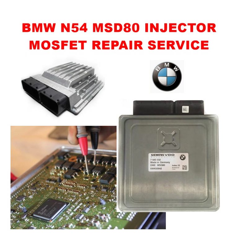 BMW MSD80 Injector Misfire DME / ECU Repair Service - ECU Medics